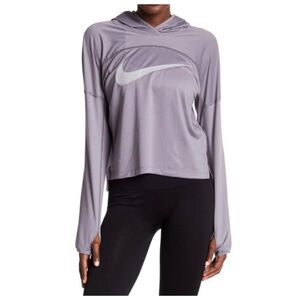 Nike Women's Dry Core Hoodie Size XL Gray Large